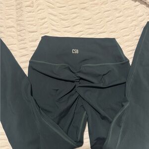 Crop Shop Boutique High-Rise Ruched Leggings